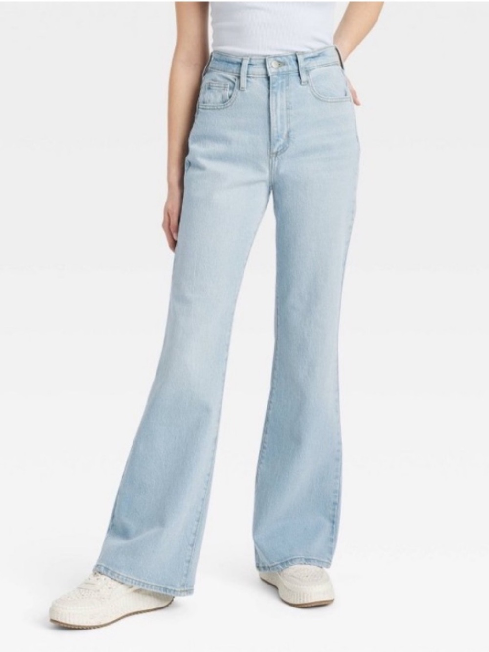 Universal Thread Light Wash High Rise Flare Jeans